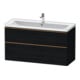 Duravit Waschtischunterschrank D-Neo 118,4x45,2x62,5cm, 2 A, wd, b geb/Ei sw-1