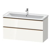 Duravit Waschtischunterschrank D-Neo 118,4x45,2x62,5cm, 2 A, wd, b geb/we hgl