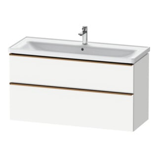 Duravit Waschtischunterschrank D-Neo 118,4x45,2x62,5cm, 2 A, wd, b geb/we ma