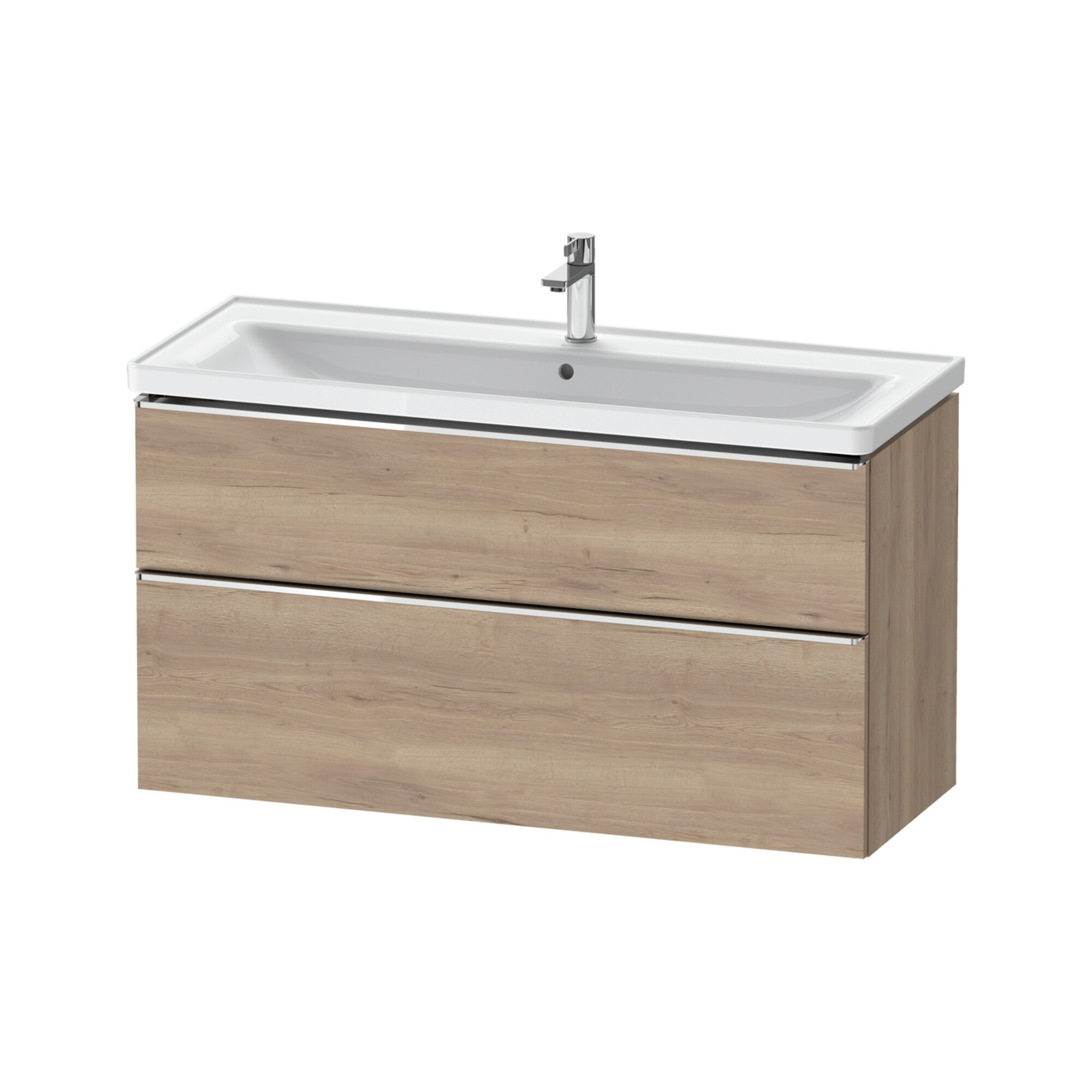 Duravit Waschtischunterschrank D-Neo 118,4x45,2x62,5cm, 2 A, wd, ch/Ei marm.