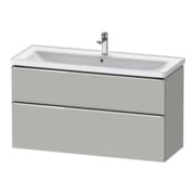 Duravit Waschtischunterschrank D-Neo 118,4x45,2x62,5cm, 2 A, wd, chr/Beton ma