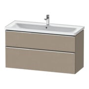 Duravit Waschtischunterschrank D-Neo 118,4x45,2x62,5cm, 2 A, wd, chr/Leinen