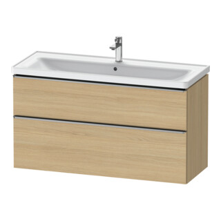 Duravit Waschtischunterschrank D-Neo 118,4x45,2x62,5cm, 2 A, wd, ES geb/Ei N