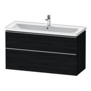 Duravit Waschtischunterschrank D-Neo 118,4x45,2x62,5cm, 2 A, wd, ES geb/Ei sw