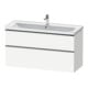 Duravit Waschtischunterschrank D-Neo 118,4x45,2x62,5cm, 2 A, wd, ES geb/we ma-1