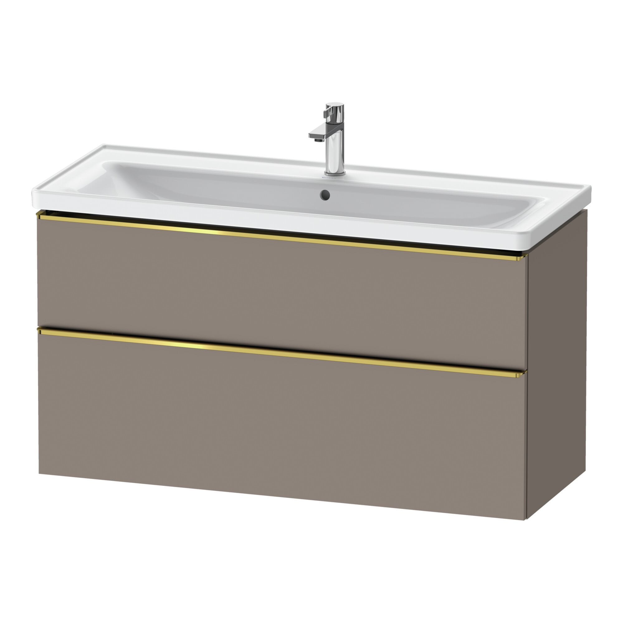 Duravit Waschtischunterschrank D-Neo 118,4x45,2x62,5cm, 2 A, wd, g pol/Bas ma