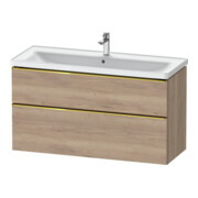 Duravit Waschtischunterschrank D-Neo 118,4x45,2x62,5cm, 2 A, wd, g pol/Ei ma