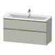 Duravit Waschtischunterschrank D-Neo 118,4x45,2x62,5cm, 2 A, wd, g pol/gr ma-1