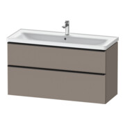 Duravit Waschtischunterschrank D-Neo 118,4x45,2x62,5cm, 2 A, wd, sw/Bas ma
