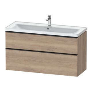 Duravit Waschtischunterschrank D-Neo 118,4x45,2x62,5cm, 2 A, wd, sw/Ei marm.