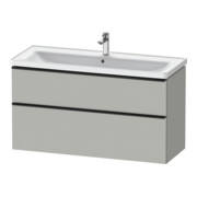 Duravit Waschtischunterschrank D-Neo 118,4x45,2x62,5cm, 2 A, wd, sw/gr ma