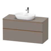 Duravit Waschtischunterschrank D-Neo 120x55cm, b geb/Bas m, 2 SBK, 1 A, 1 Pl