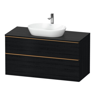 Duravit Waschtischunterschrank D-Neo 120x55cm, b geb/Ei s, 2 SBK, 1 A, 1 Pl