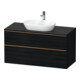 Duravit Waschtischunterschrank D-Neo 120x55cm, b geb/Ei s, 2 SBK, 1 A, 1 Pl-1