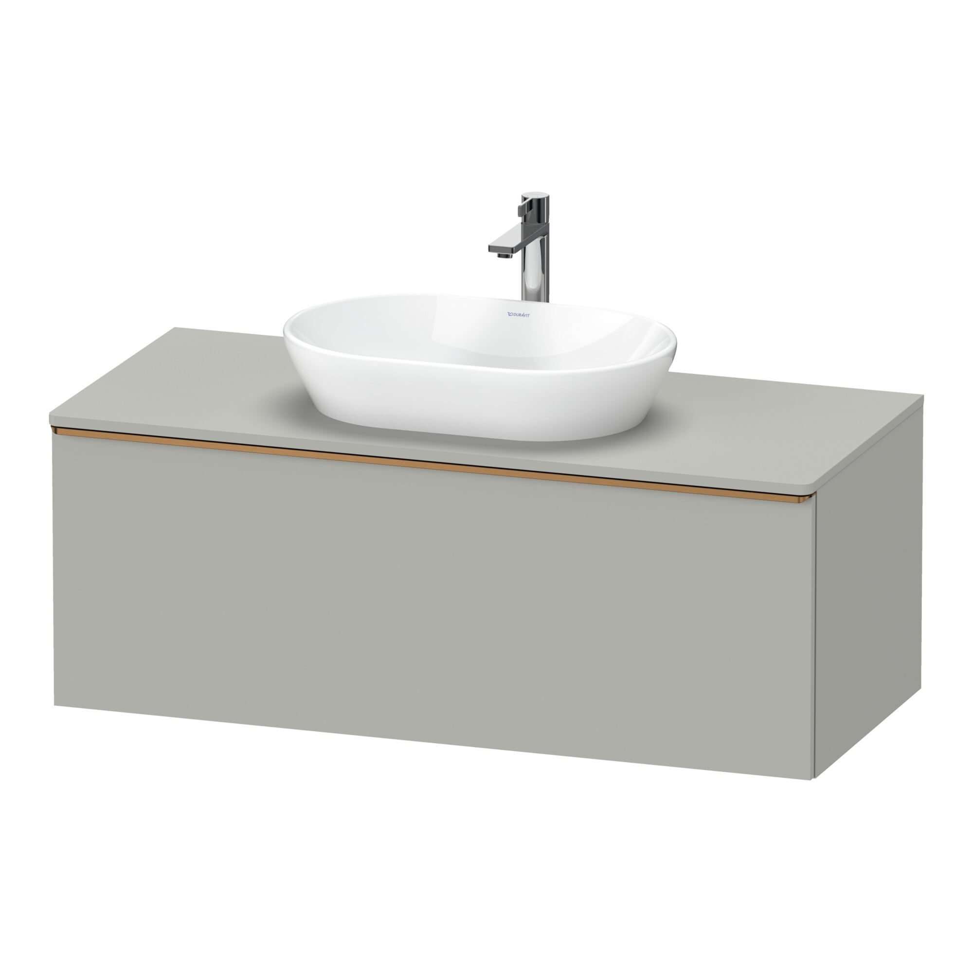 Duravit Waschtischunterschrank D-Neo 120x55cm, b geb/gr m, 1 A, 1 Pl, wandhängend