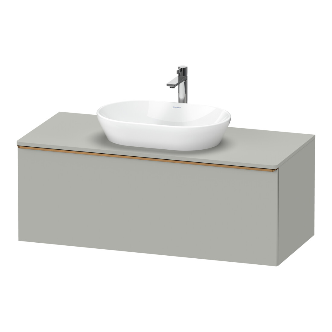 Duravit Waschtischunterschrank D-Neo 120x55cm, b geb/gr m, 1 A, 1 Pl, wandhängend