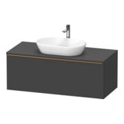 Duravit Waschtischunterschrank D-Neo 120x55cm, b geb/Gra m, 1 A, 1 Pl, wandhängend