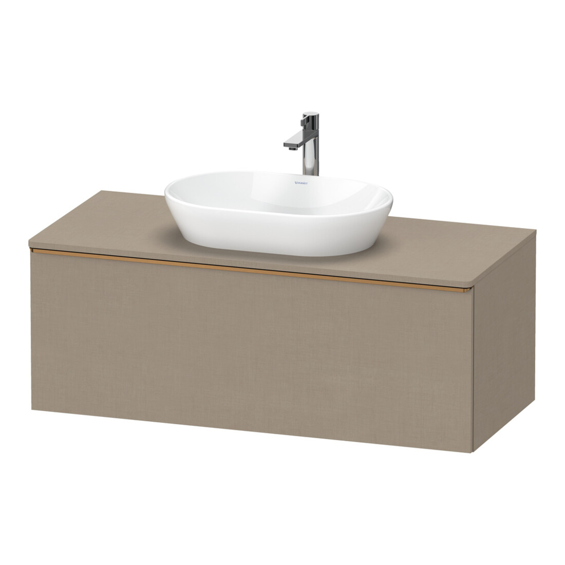 Duravit Waschtischunterschrank D-Neo 120x55cm, b geb/Lei, 1 A, 1 Pl, wandhängend