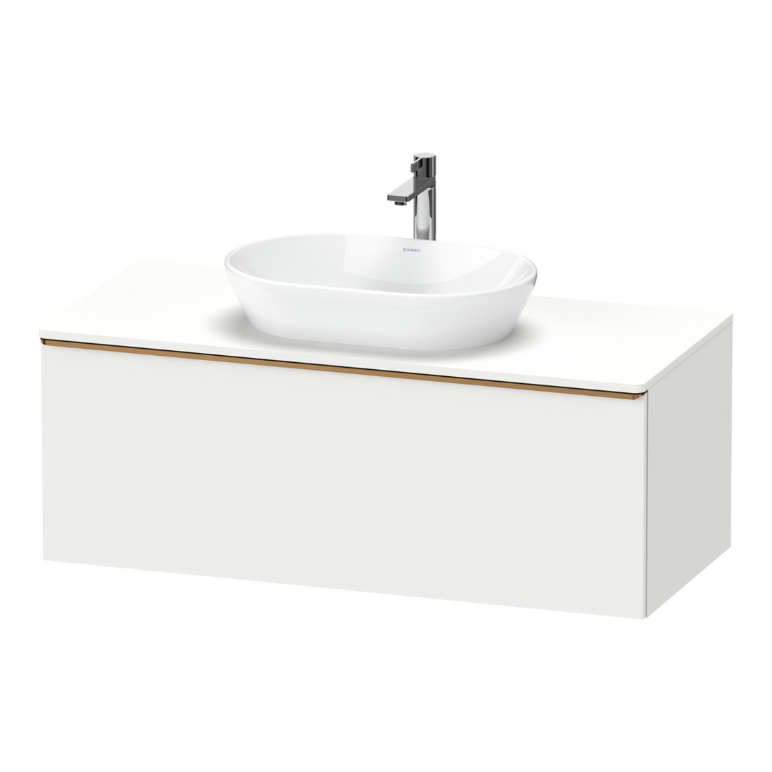 Duravit Waschtischunterschrank D-Neo 120x55cm, b geb/w m, 1 A, 1 Pl, wandhängend