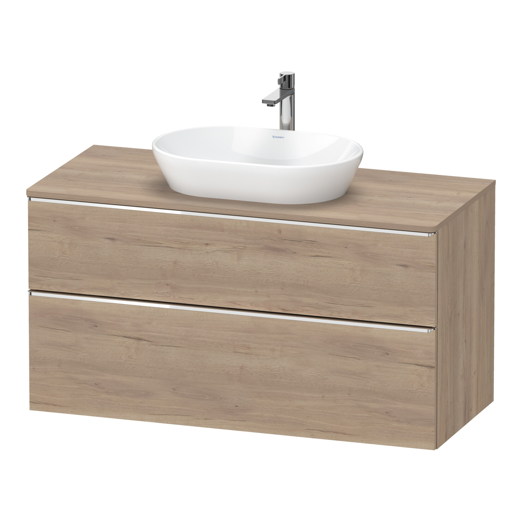Duravit Waschtischunterschrank D-Neo 120x55cm, ch/Ei ma, 2 SBK, 1 A, 1 Pl