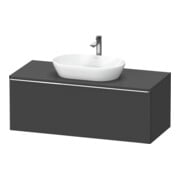 Duravit Waschtischunterschrank D-Neo 120x55cm, chr/Gra m, 1 A, 1 Pl, wandhängend