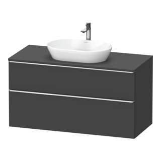 Duravit Waschtischunterschrank D-Neo 120x55cm, chr/Gra m, 2 SBK, 1 A, 1 Pl