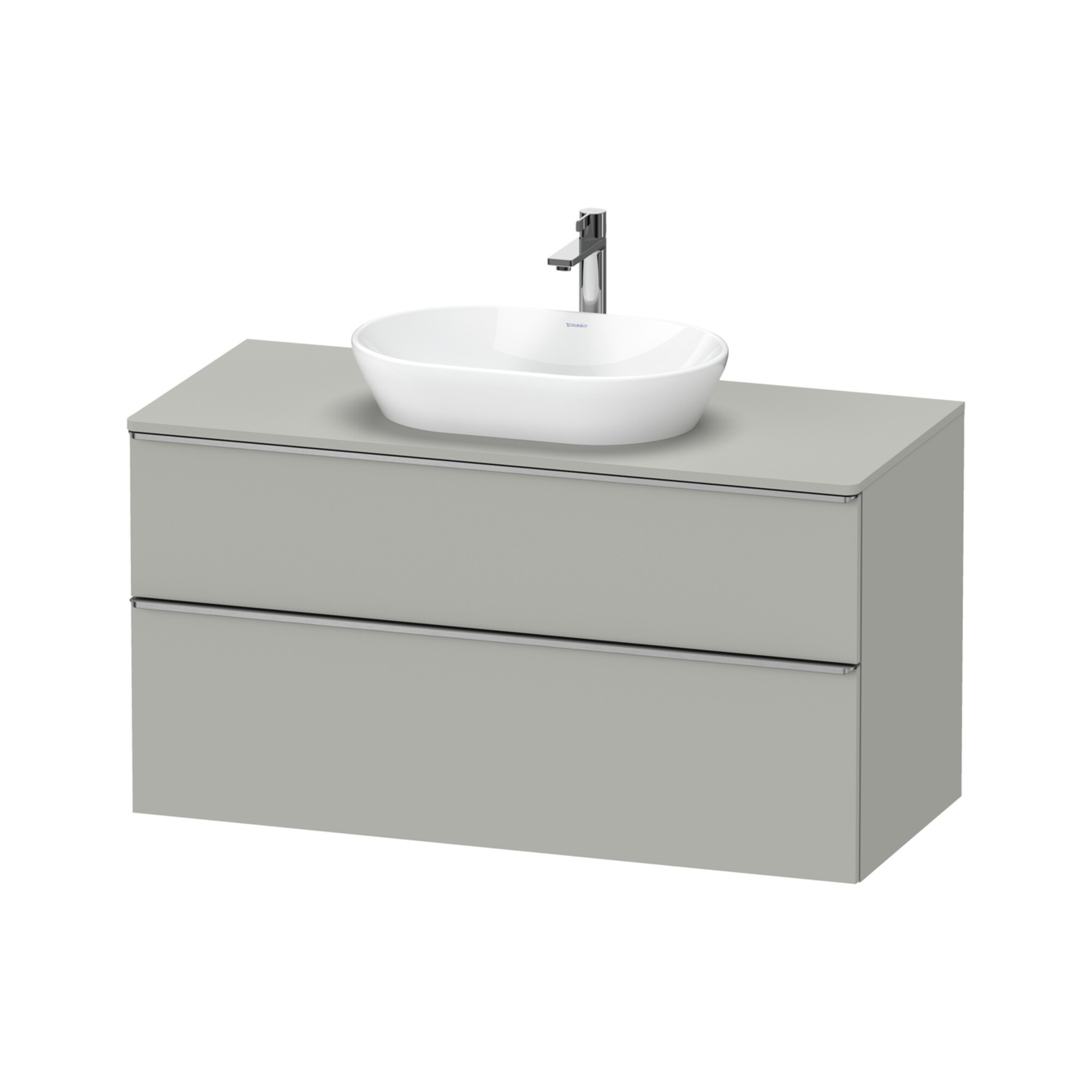 Duravit Waschtischunterschrank D-Neo 120x55cm, ES geb/gr m, 2 SBK, 1 A, 1 Pl