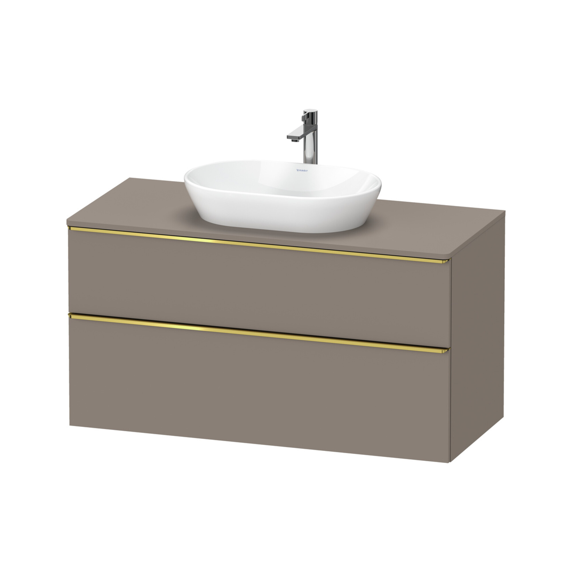 Duravit Waschtischunterschrank D-Neo 120x55cm, g pol/Bas m, 2 SBK, 1 A, 1 Pl