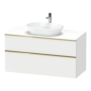 Duravit Waschtischunterschrank D-Neo 120x55cm, g pol/w m, 2 SBK, 1 A, 1 Pl