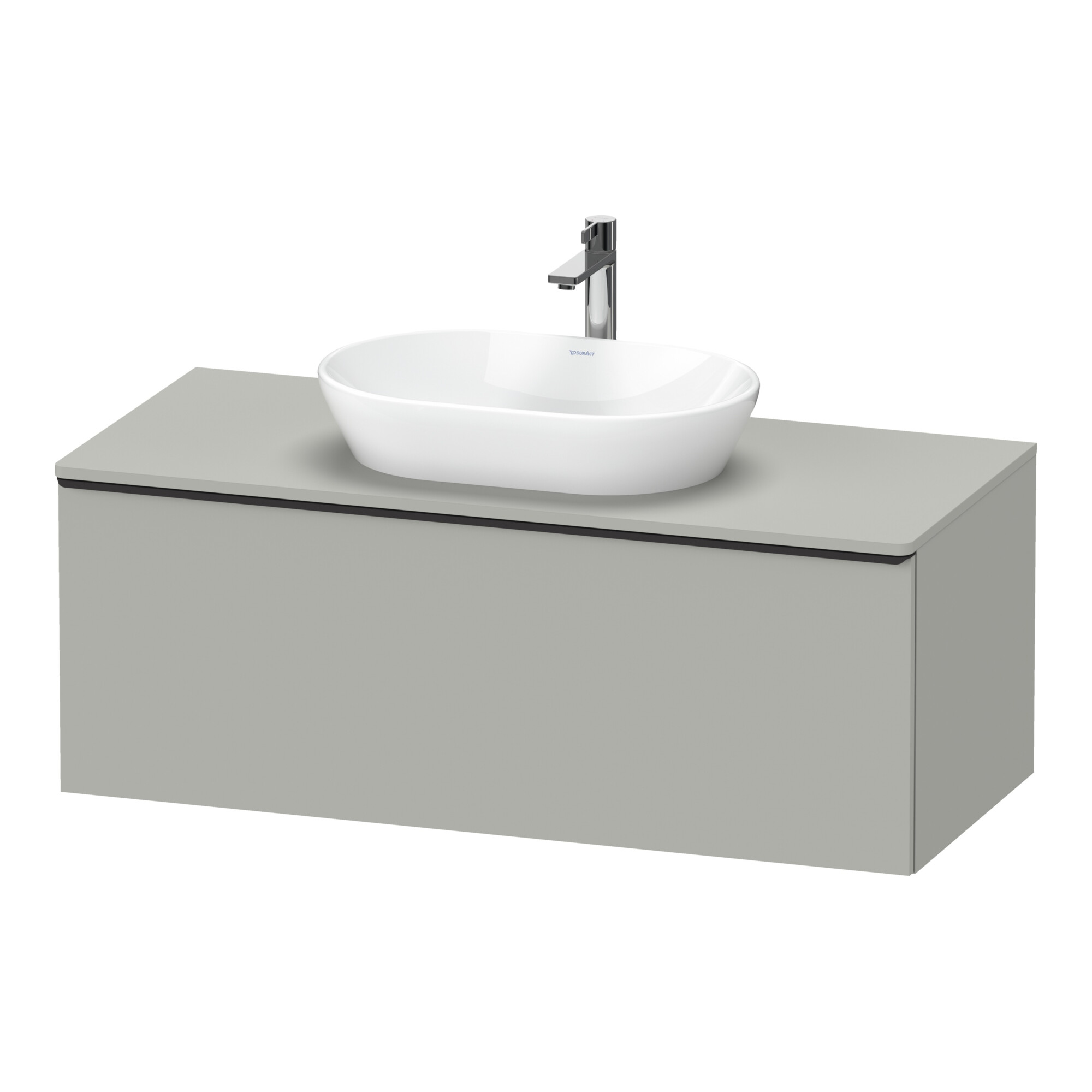 Duravit Waschtischunterschrank D-Neo 120x55cm, sw/gr m, 1 A, 1 Pl, wandhängend