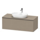 Duravit Waschtischunterschrank D-Neo 120x55cm, sw/Leinen, 1 A, 1 Pl, wandhängend-1