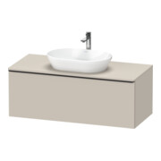 Duravit Waschtischunterschrank D-Neo 120x55cm, sw/Taup m, 1 A, 1 Pl, wandhängend