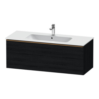 Duravit Waschtischunterschrank D-Neo 121x46,2cm, b geb/Ei sw, 1 Ausz., wandhängend