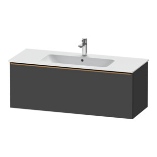 Duravit Waschtischunterschrank D-Neo 121x46,2cm, b geb/Gra ma, 1 Ausz., wandhängend