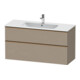 Duravit Waschtischunterschrank D-Neo 121x46,2cm, b geb/Lei, 1 Kast, 1 Ausz.-1
