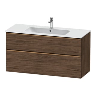 Duravit Waschtischunterschrank D-Neo 121x46,2cm, b geb/Nu d, 1 Kast, 1 Ausz.