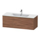 Duravit Waschtischunterschrank D-Neo 121x46,2cm, b geb/Nu Nat, 1 Ausz., wandhängend-1