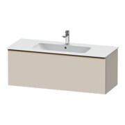 Duravit Waschtischunterschrank D-Neo 121x46,2cm, b geb/Ta ma, 1 Ausz., wandhängend