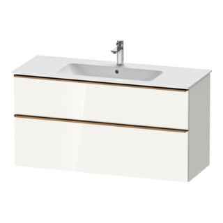 Duravit Waschtischunterschrank D-Neo 121x46,2cm, b geb/w g, 1 Kast, 1 Ausz.