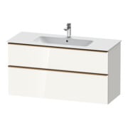 Duravit Waschtischunterschrank D-Neo 121x46,2cm, b geb/w g, 1 Kast, 1 Ausz.