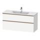Duravit Waschtischunterschrank D-Neo 121x46,2cm, b geb/w m, 1 Kast, 1 Ausz.-1