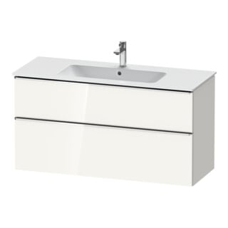 Duravit Waschtischunterschrank D-Neo 121x46,2cm, c/w hgl, 1 Schubk., 1 Ausz.