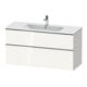 Duravit Waschtischunterschrank D-Neo 121x46,2cm, c/w hgl, 1 Schubk., 1 Ausz.-1