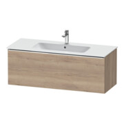 Duravit Waschtischunterschrank D-Neo 121x46,2cm, ch/Ei marm., 1 Ausz., wandhängend