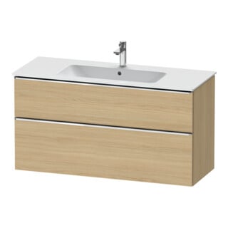 Duravit Waschtischunterschrank D-Neo 121x46,2cm, ch/Ei N, 1 Schubk., 1 Ausz.