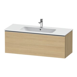 Duravit Waschtischunterschrank D-Neo 121x46,2cm, ES geb/Ei N, 1 Ausz., wandhängend
