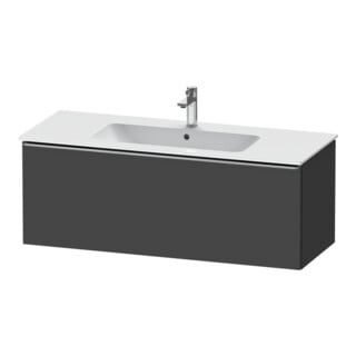Duravit Waschtischunterschrank D-Neo 121x46,2cm, ES geb/Gra m, 1 Ausz., wandhängend
