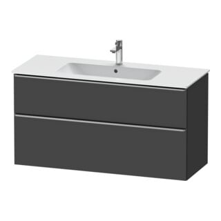 Duravit Waschtischunterschrank D-Neo 121x46,2cm, ES geb/Gra m, 1 Kast, 1 A