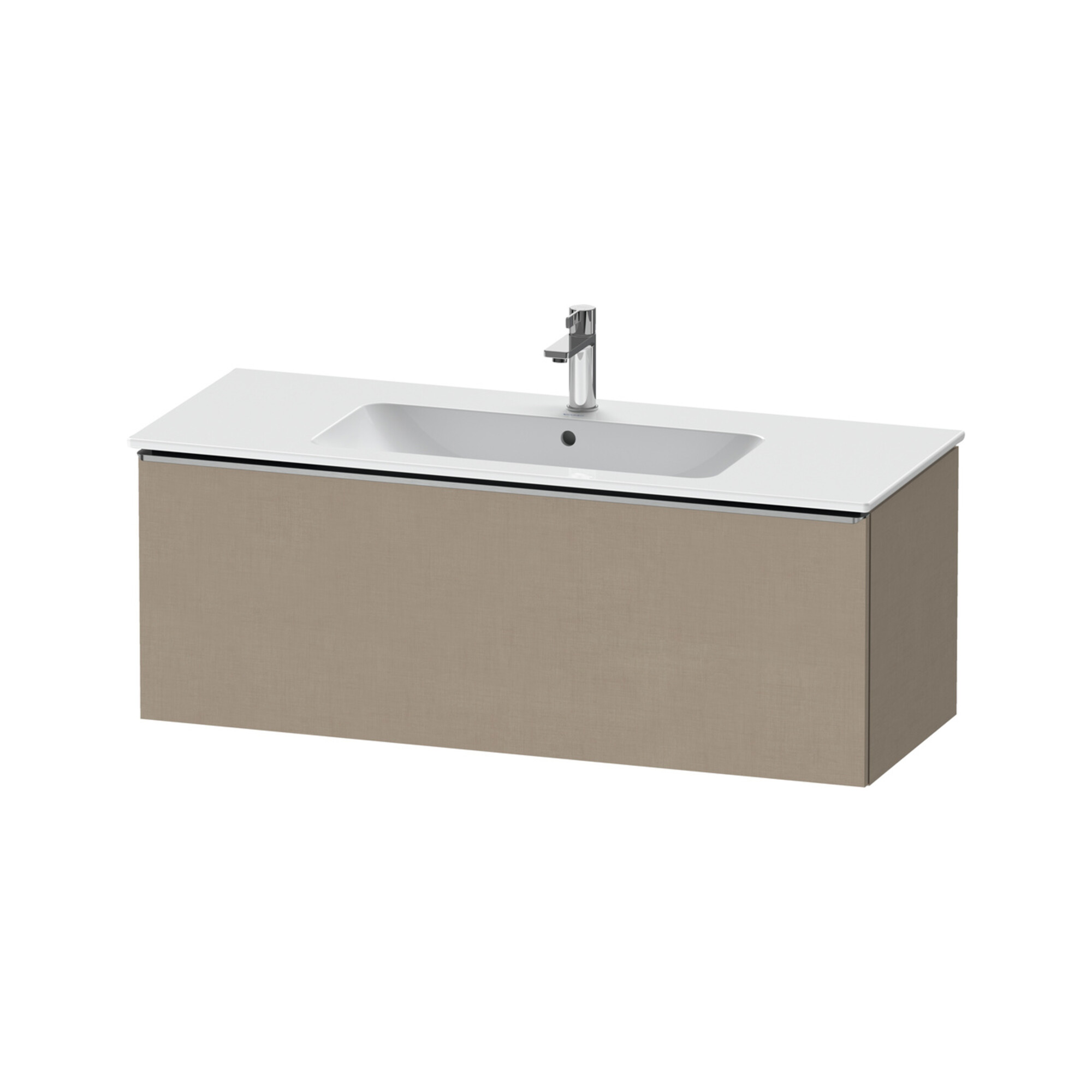 Duravit Waschtischunterschrank D-Neo 121x46,2cm, ES geb/Lei, 1 Ausz., wandhängend