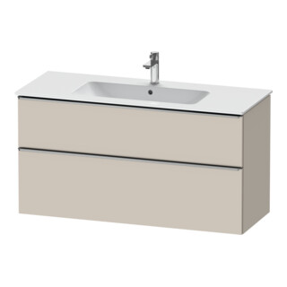 Duravit Waschtischunterschrank D-Neo 121x46,2cm, ES geb/Ta m, 1 Kast, 1 Ausz.
